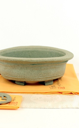 handmade unglazed kitsimono oval bonsai pot vásárlás rendelés