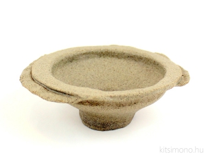 handmade unglazed round kitsimono bonsai pot vásárlás rendelés